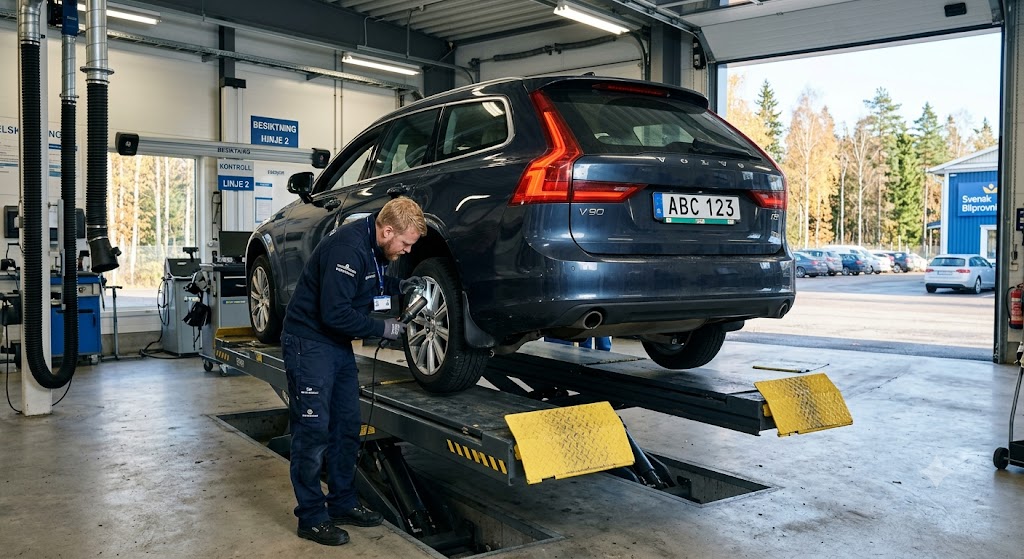TÜV in Schweden – Eindruck aus Småland, Schweden
