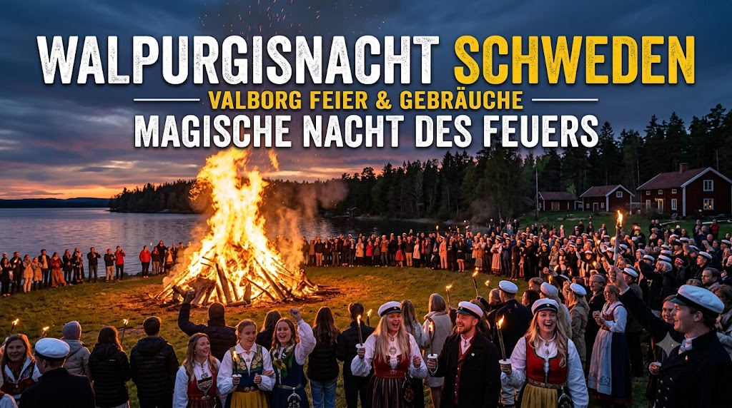 Walpurgisnacht Valborg Schweden – Eindruck aus Småland, Schweden