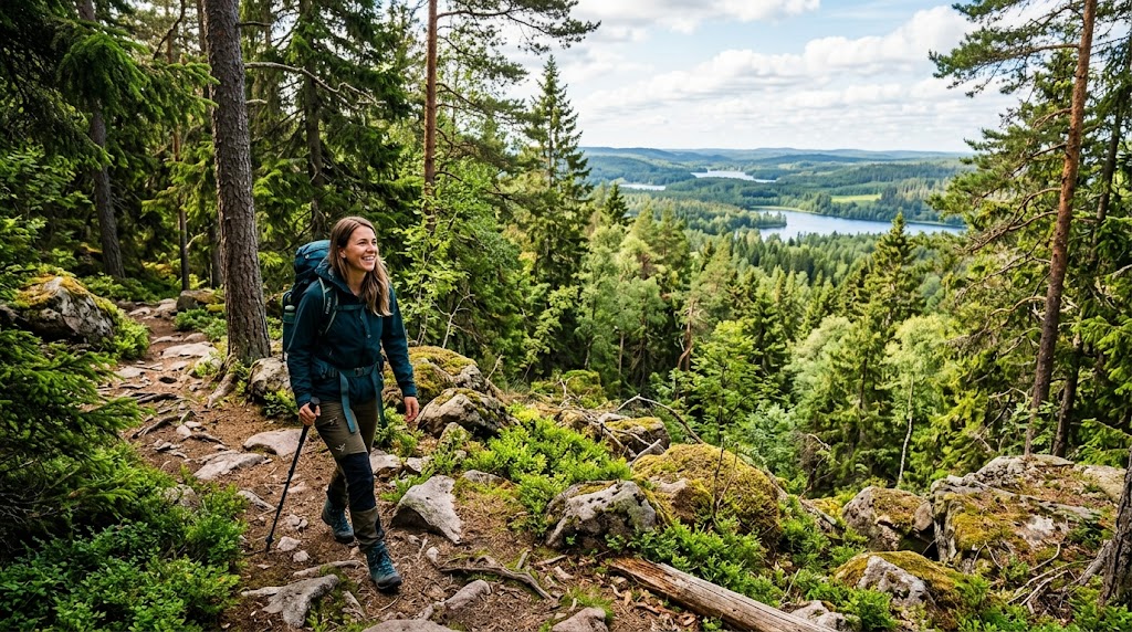 Wandern in Småland – Eindruck aus Småland, Schweden
