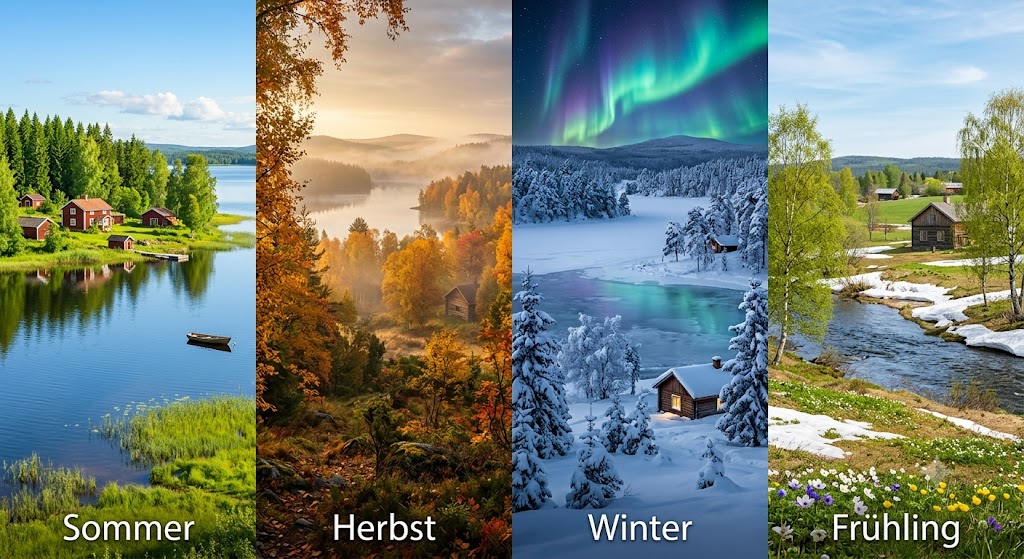 Beste Reisezeit für Schweden - Urlaubscheck