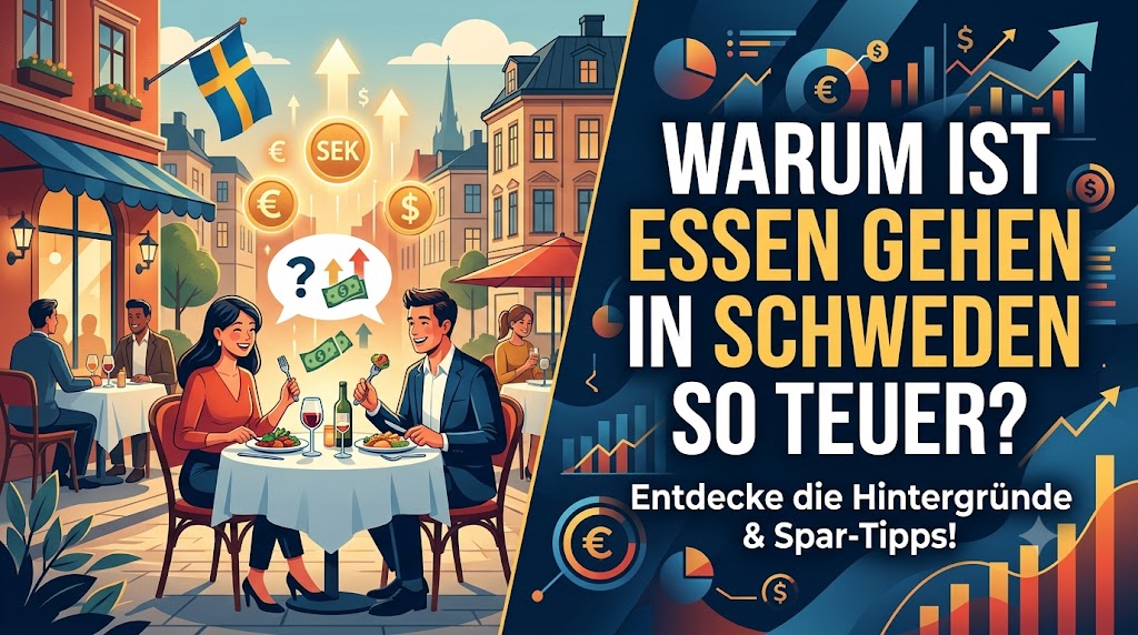 Warum ist essen gehen in schweden so teuer – Eindruck aus Småland, Schweden