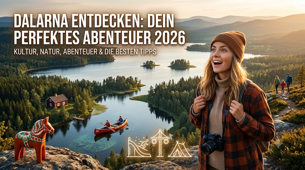 Dalarna in Schweden: Die 10 besten Highlights & Reisetipps