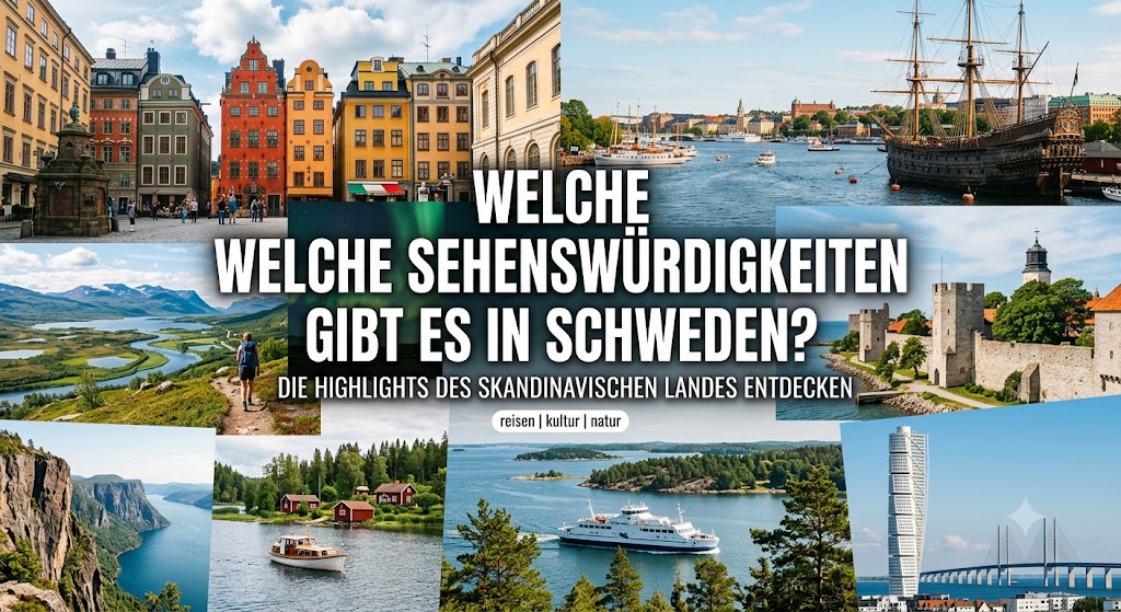 Sehenswürdigkeiten in Schweden