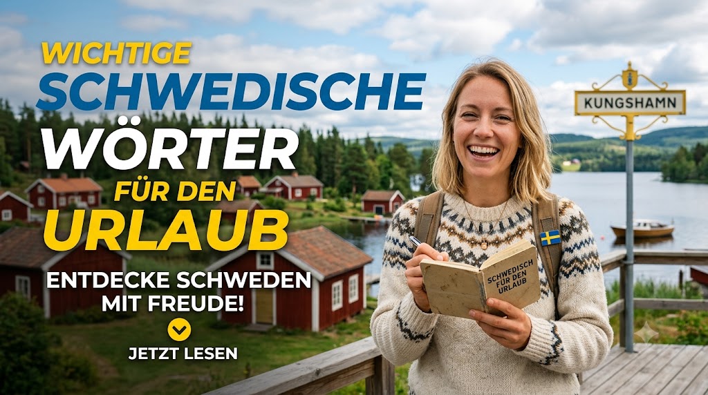 Schwedische Wörter für den Urlaub – Eindruck aus Småland, Schweden