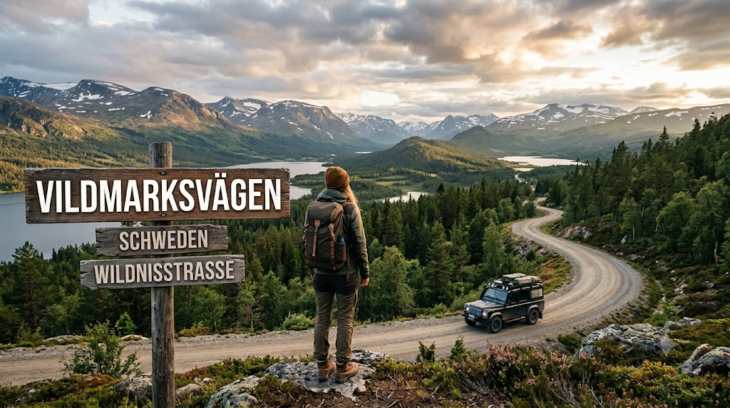 Wildnisstraße – Eindruck aus Småland, Schweden