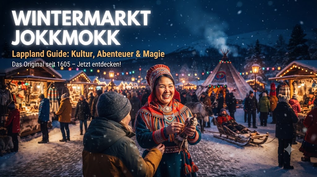 Der Markt in Jokkmokk – Eindruck aus Småland, Schweden