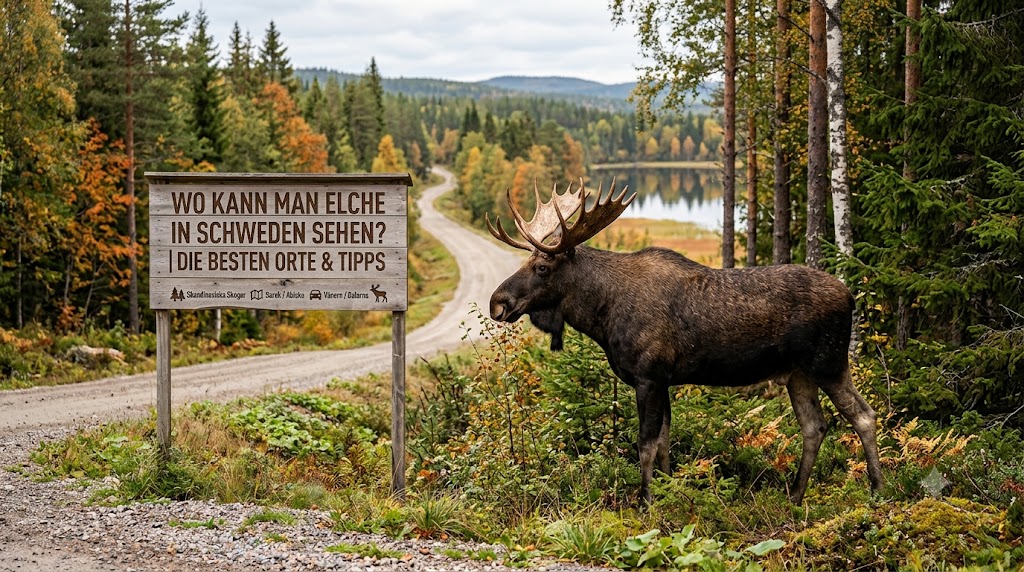Elche in Schweden sehen - Wo und wie?