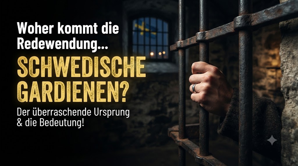 Hinter schwedischen Gardinen Herkunft & Bedeutung – Eindruck aus Småland, Schweden