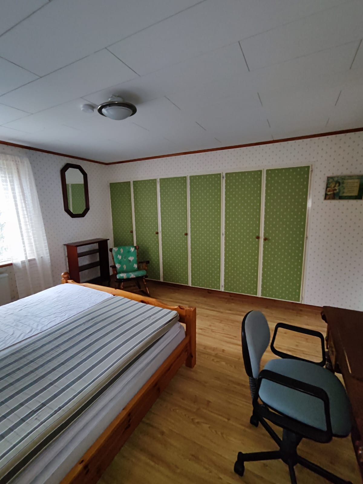 Schlafzimmer Ferienhaus Schweden Natururlaub