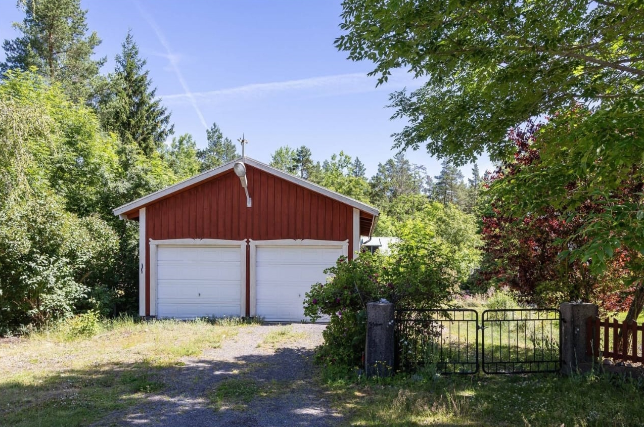 Schwedenhaus Småland Außenansicht – Ferienhaus mieten in Schweden am See