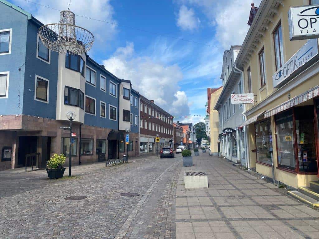 Nybro Einkaufen – Stadt nahe Ferienhaus Småland Schweden