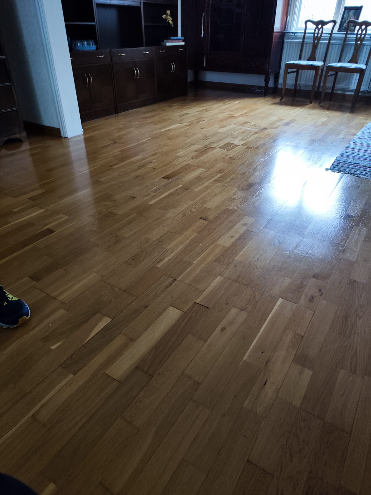 Wohnzimmer Schwedenhaus Småland gemütlich eingerichtet