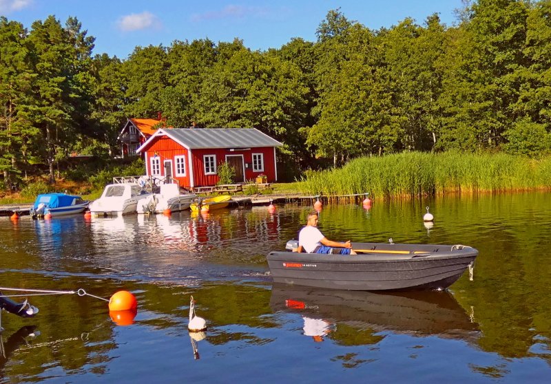 Ferienhaus Villa Äppleträd — in Kalmar Län — Am Meer