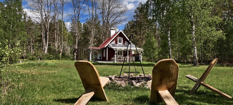 Ferienhaus Kråksmåla — in Kalmar län — Direkt am See
